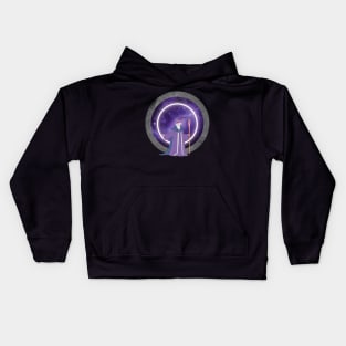 Wizard of the Arcane Masters - Magical Stone Portal Kids Hoodie